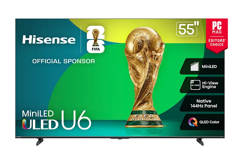 Hisense U65QF Mini-LED - best TVs under 0 in 2026